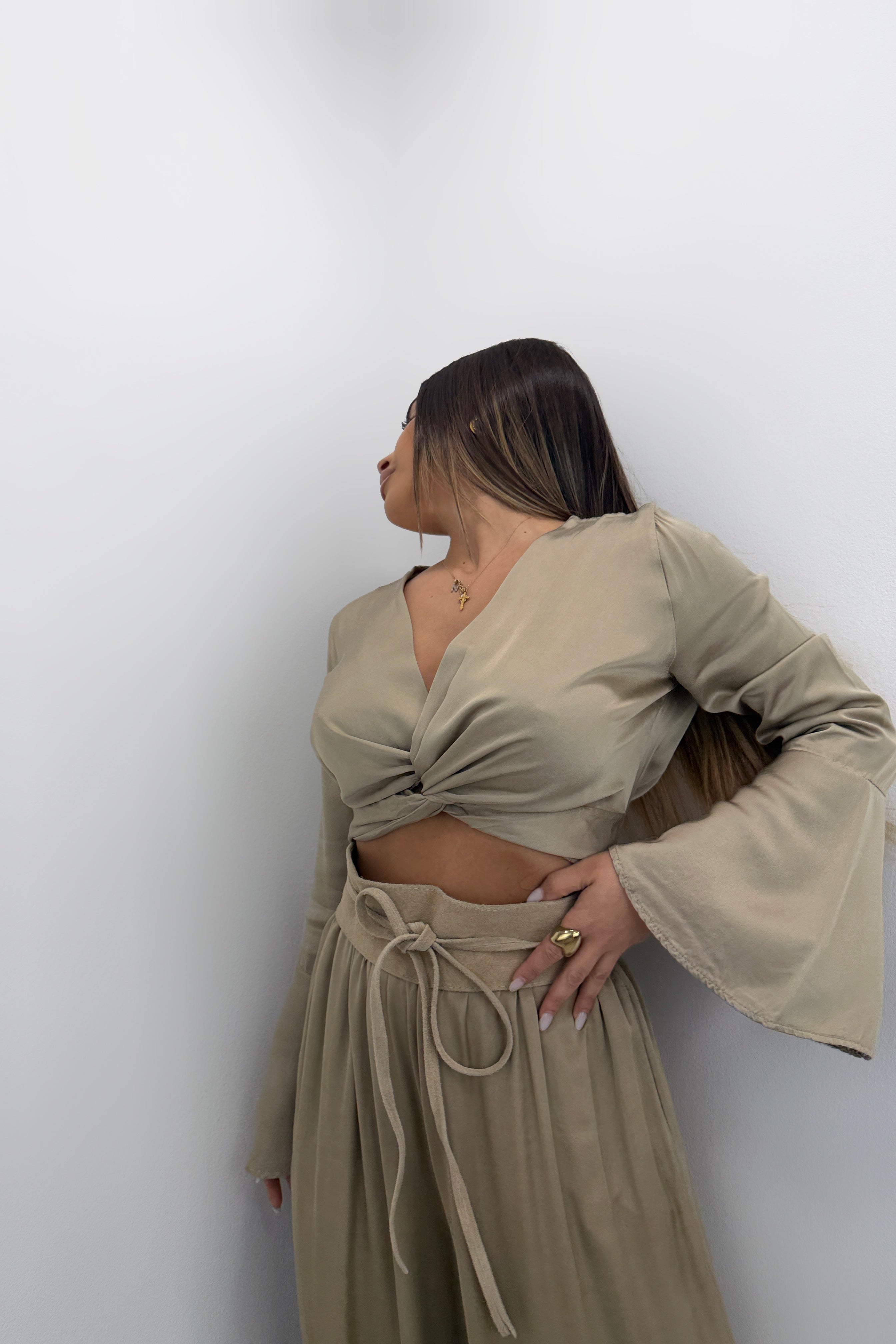BLUSA SATÉN