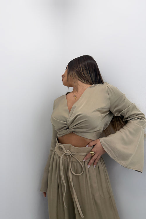 BLUSA SATÉN