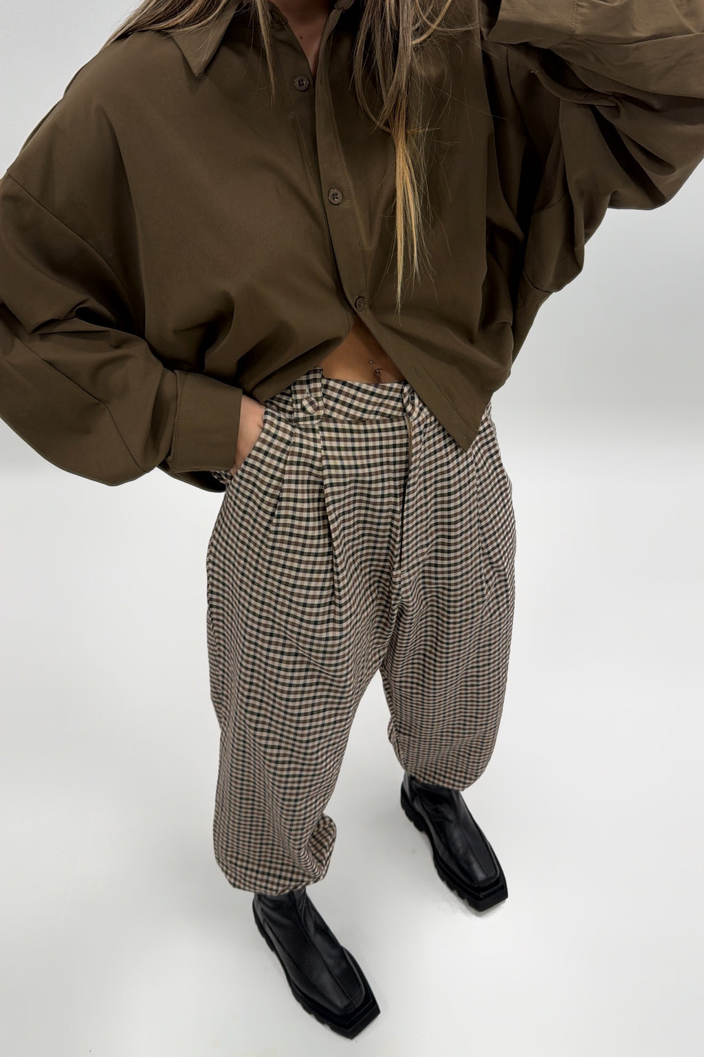 PANTALÓN BAGGY VICHY