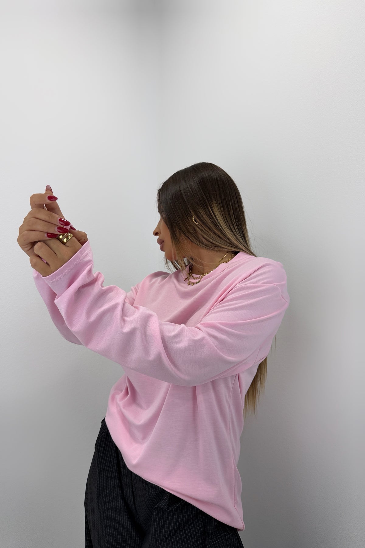 CAMISETA BASIC ROSE