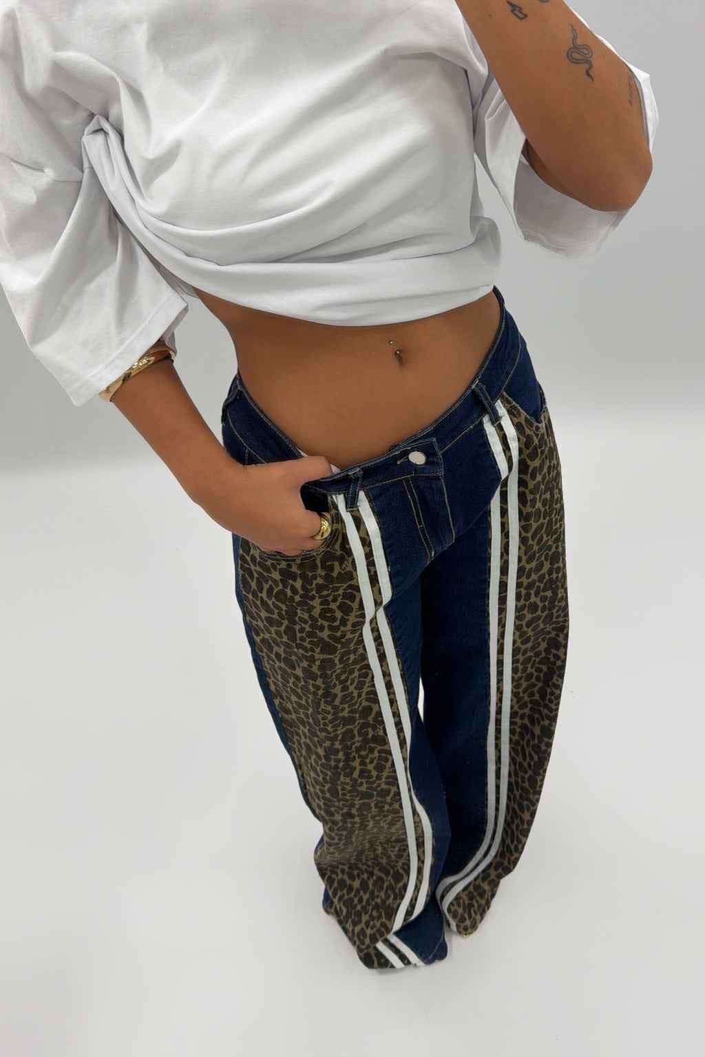 JEANS COMBINADO LEO