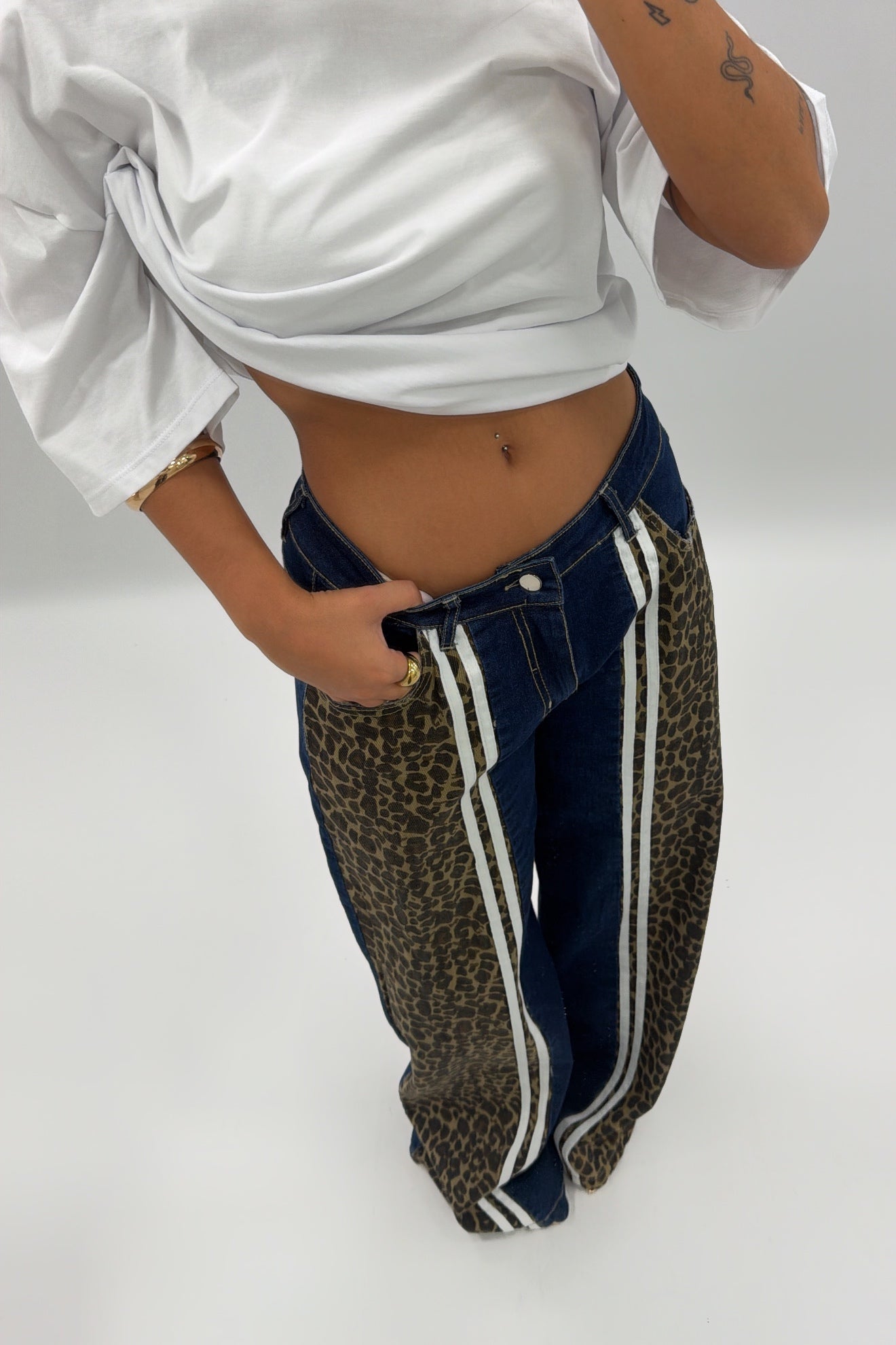 JEANS COMBINADO LEO