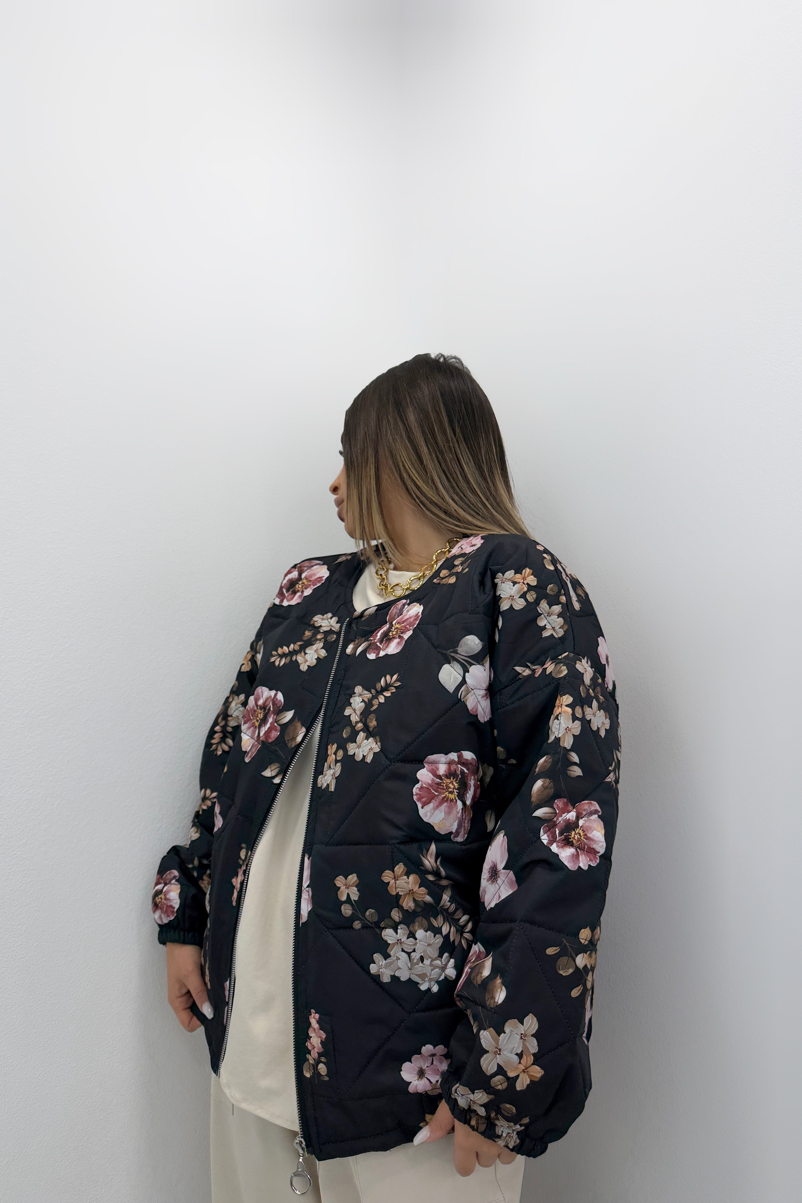 CHAQUETA ACOLCHAD FLORE