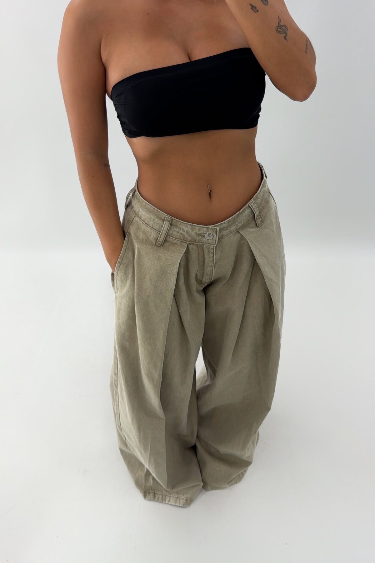 JEANS PLIEGUES