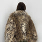 ABRIGO PELO LEOPARDO LUMINA