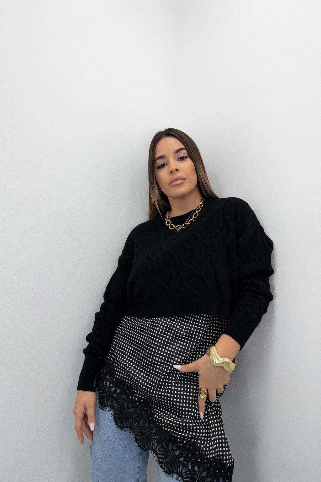 JERSEY BASIC CROPPED