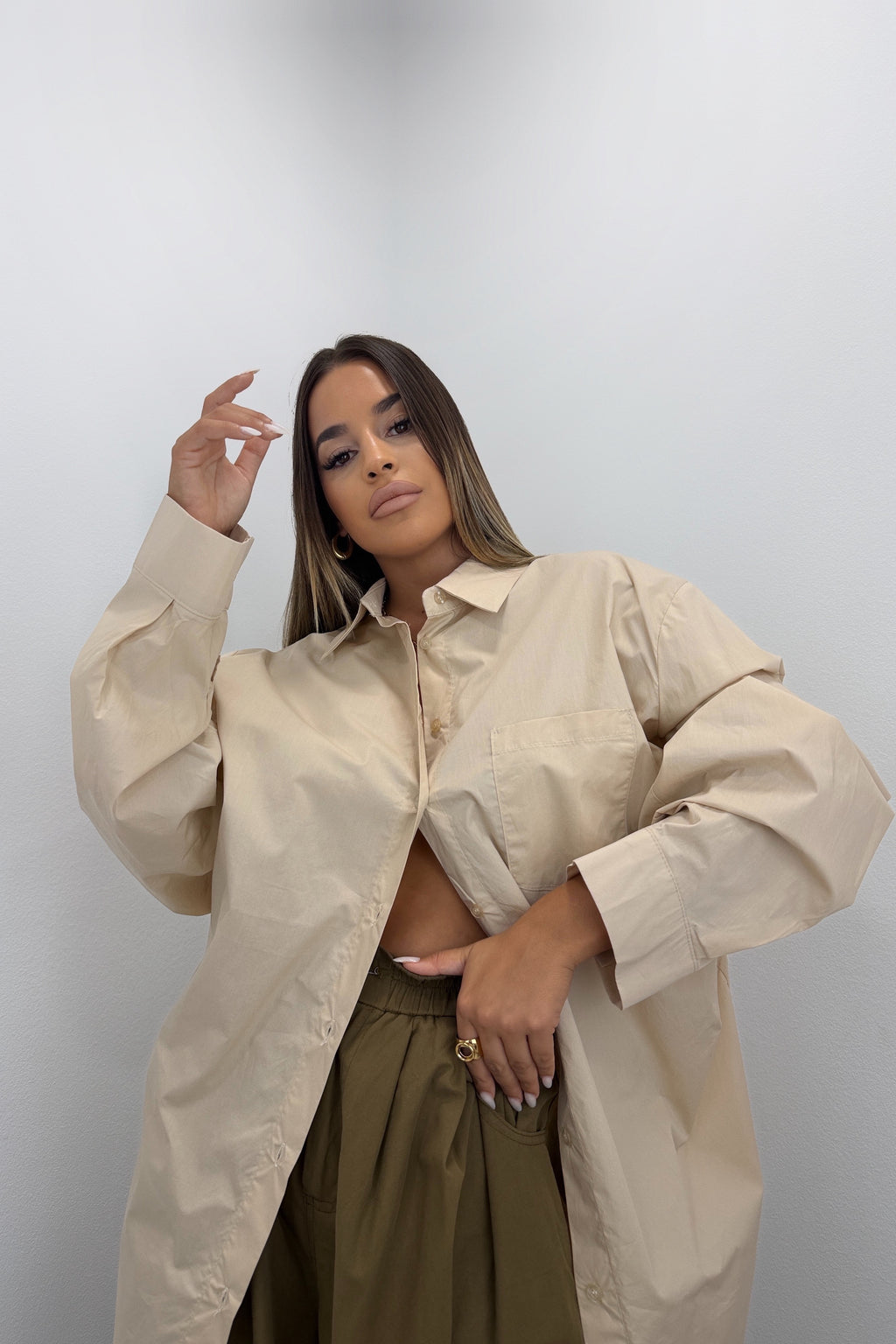 CAMISA CREAM