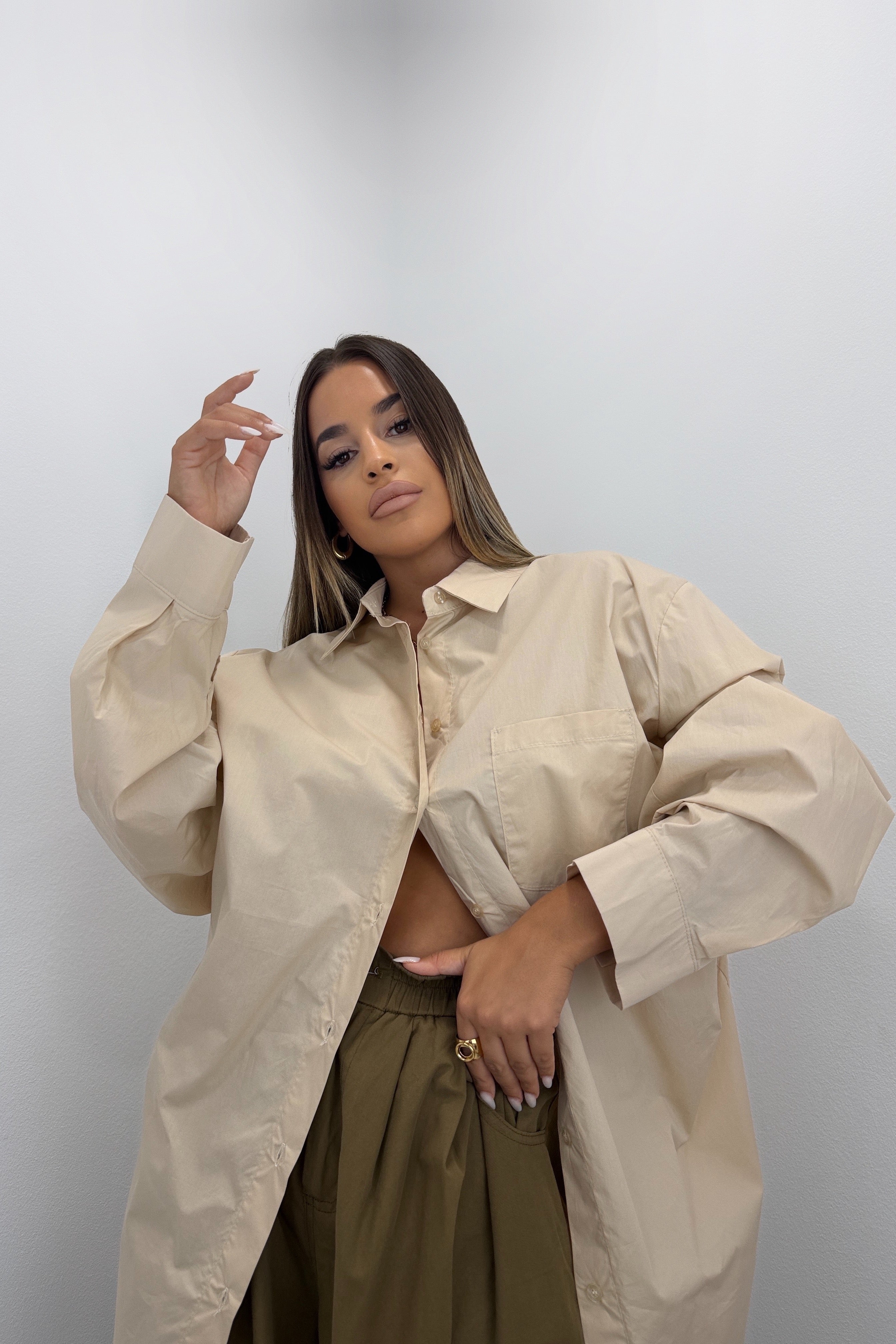 CAMISA CREAM