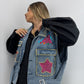 CHALECO DENIM ABALORIOS