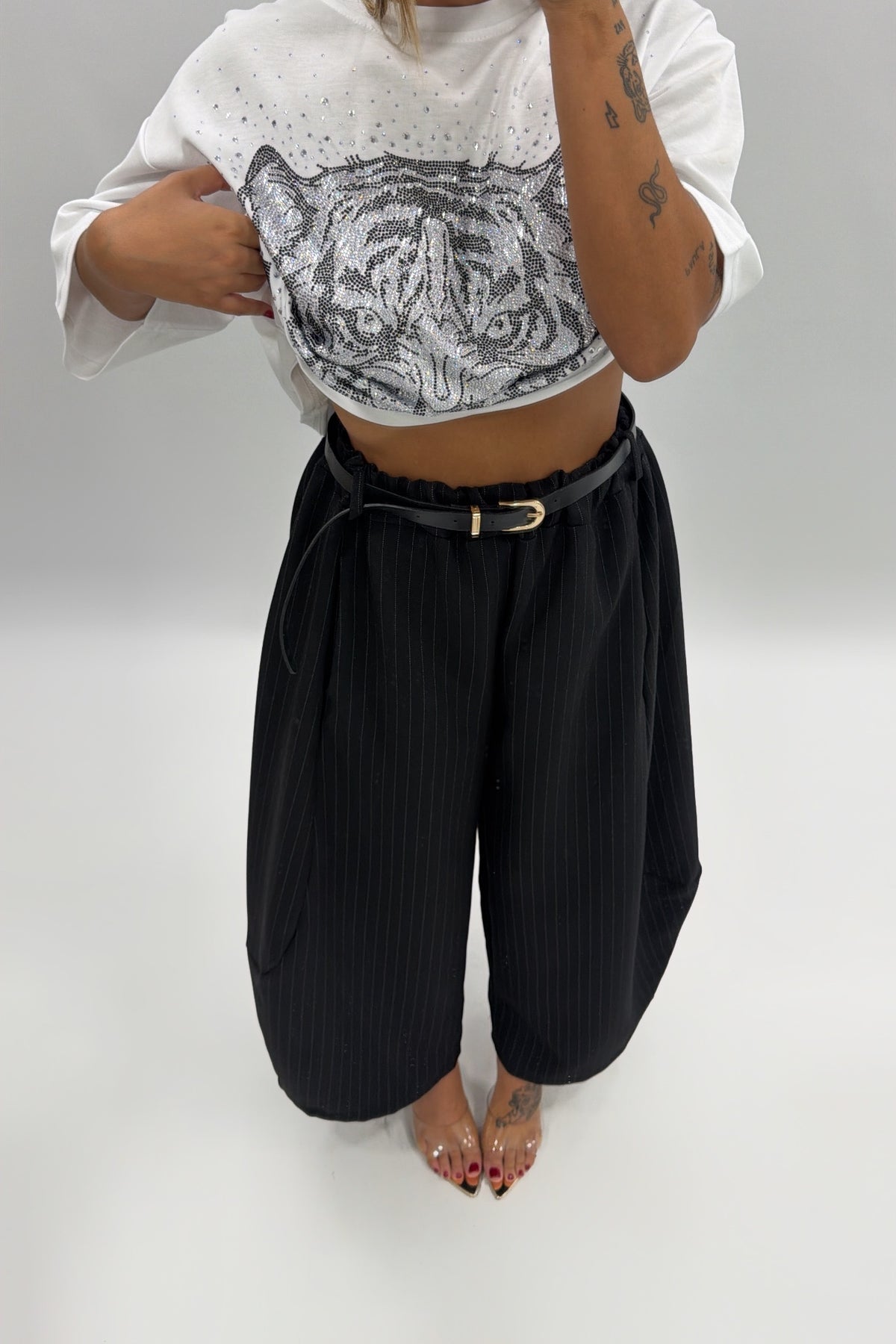 PANTALÓN BAHON CON CINTURÓN