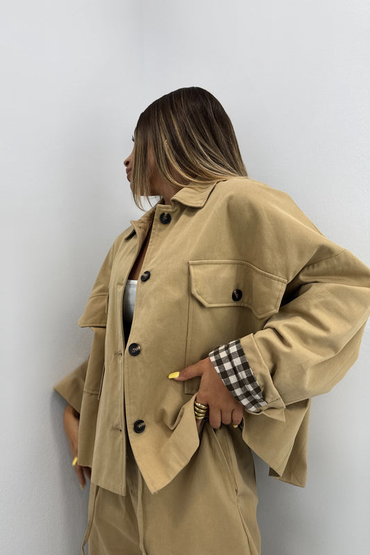CHAQUETA CUADROS