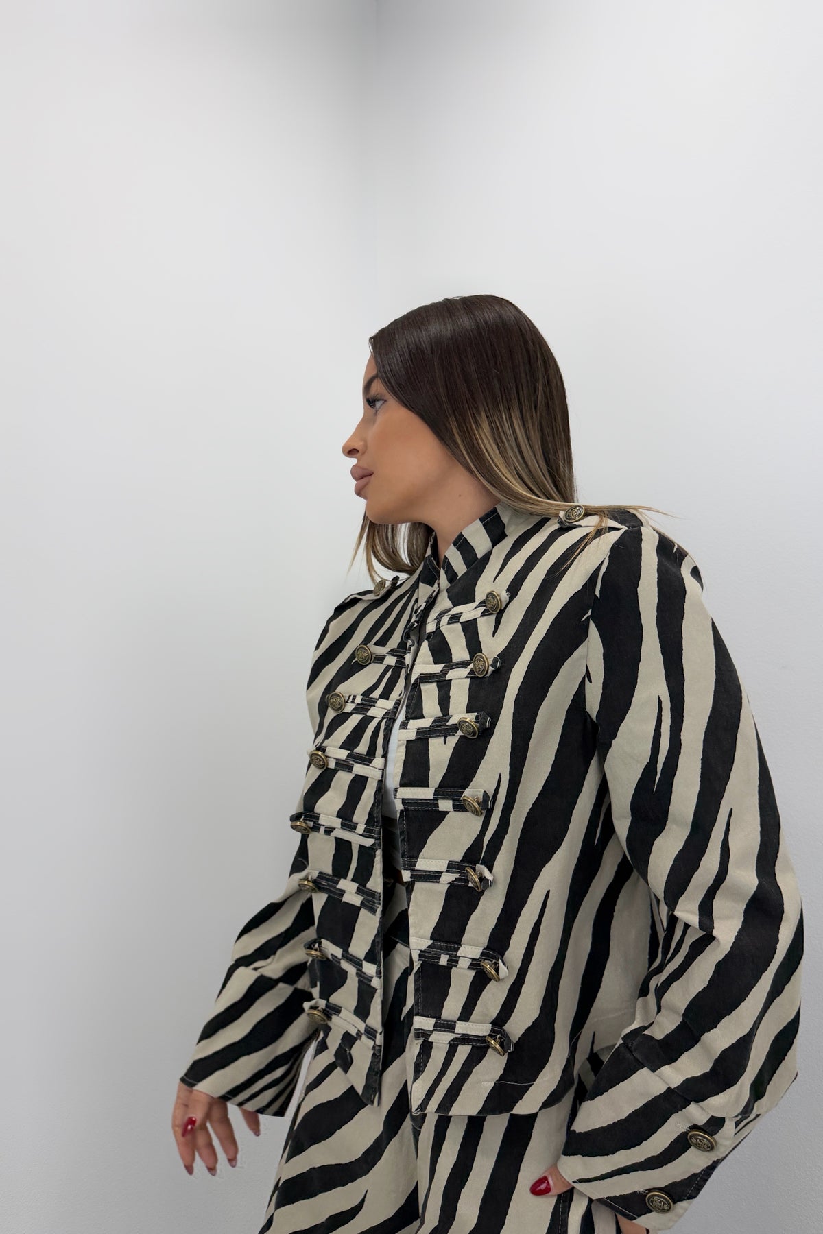 CHAQUETA NAPOLEÓN ZEBRE