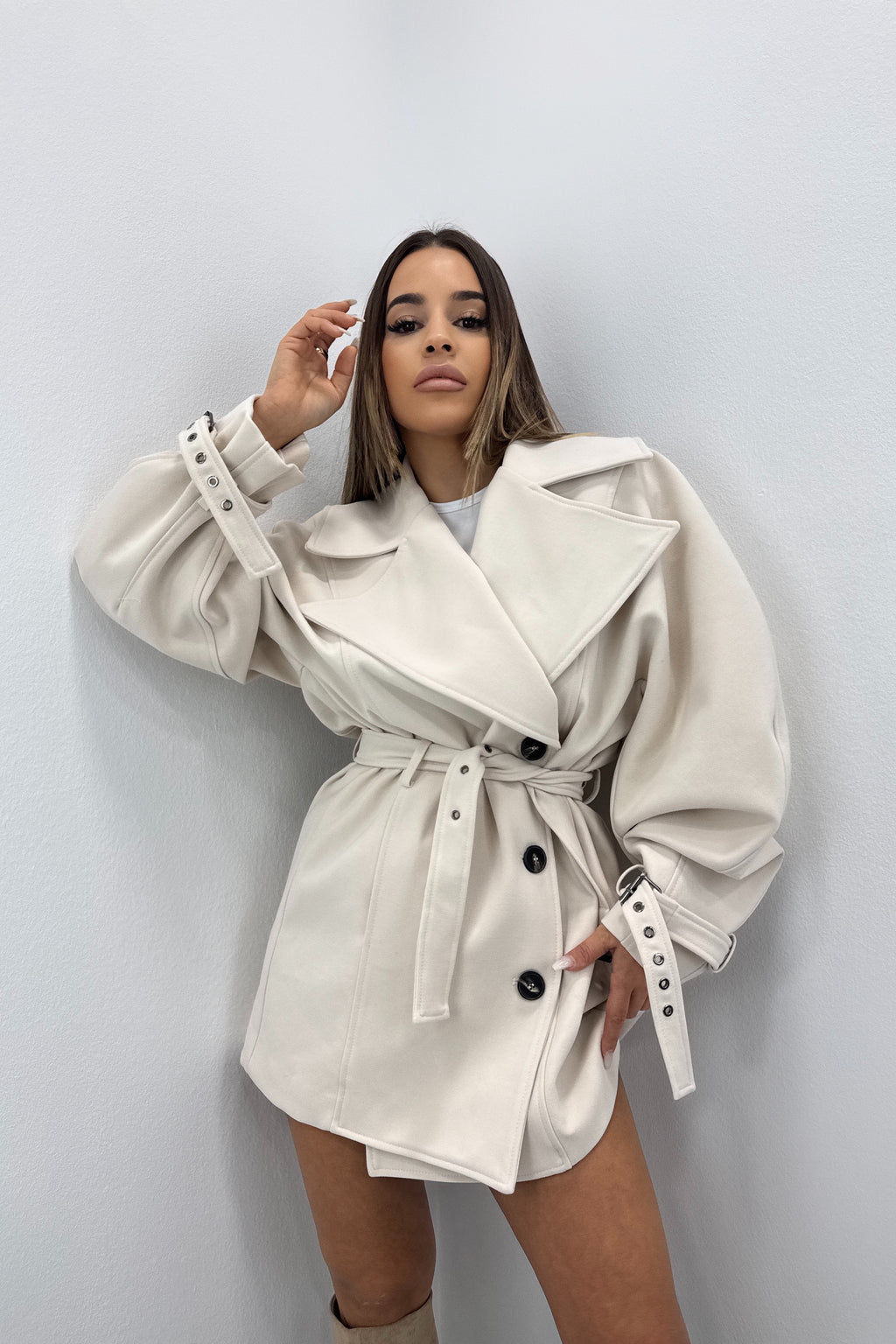 CHAQUETA TRENCH LUMINA