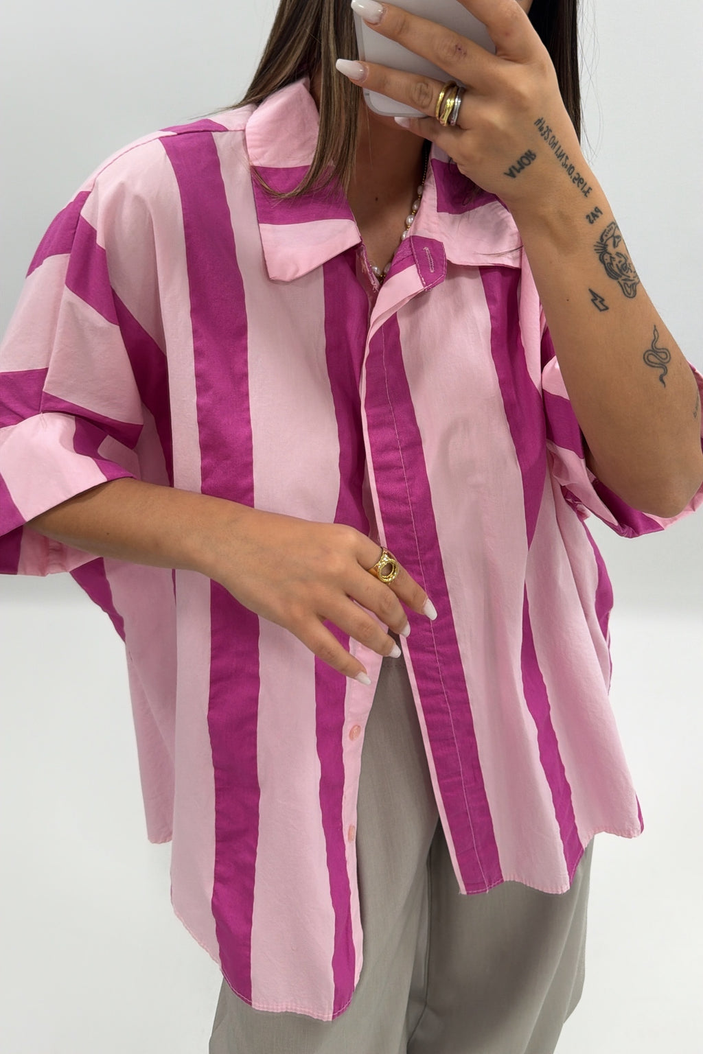 CAMISA ROS CREM