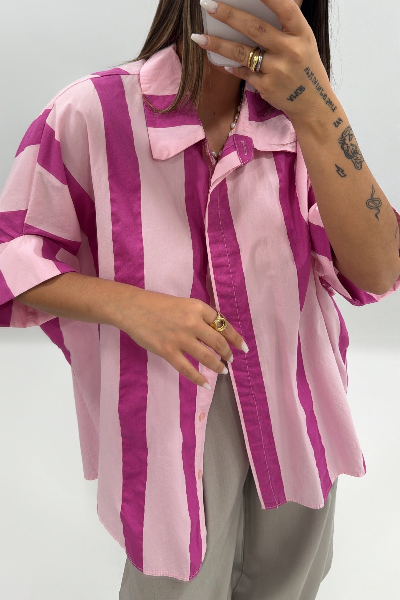 CAMISA ROS CREM