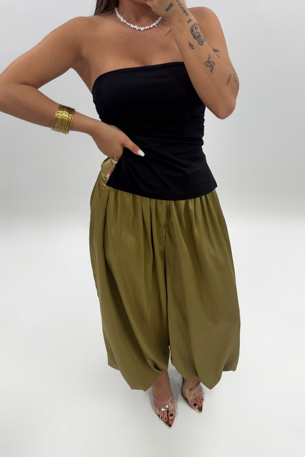 PANTALÓN SATÉN BOMBACH