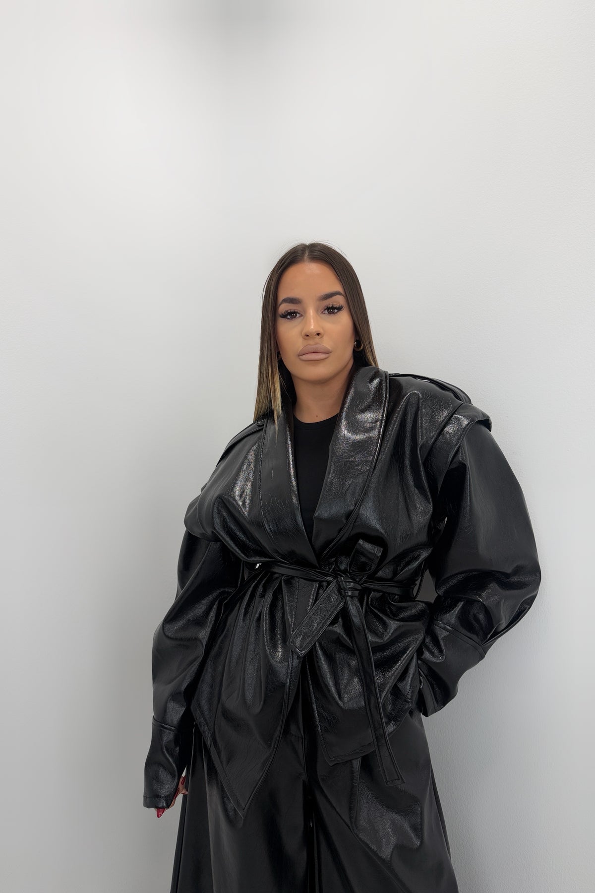 CHAQUETA TRENCH POLIPIEL