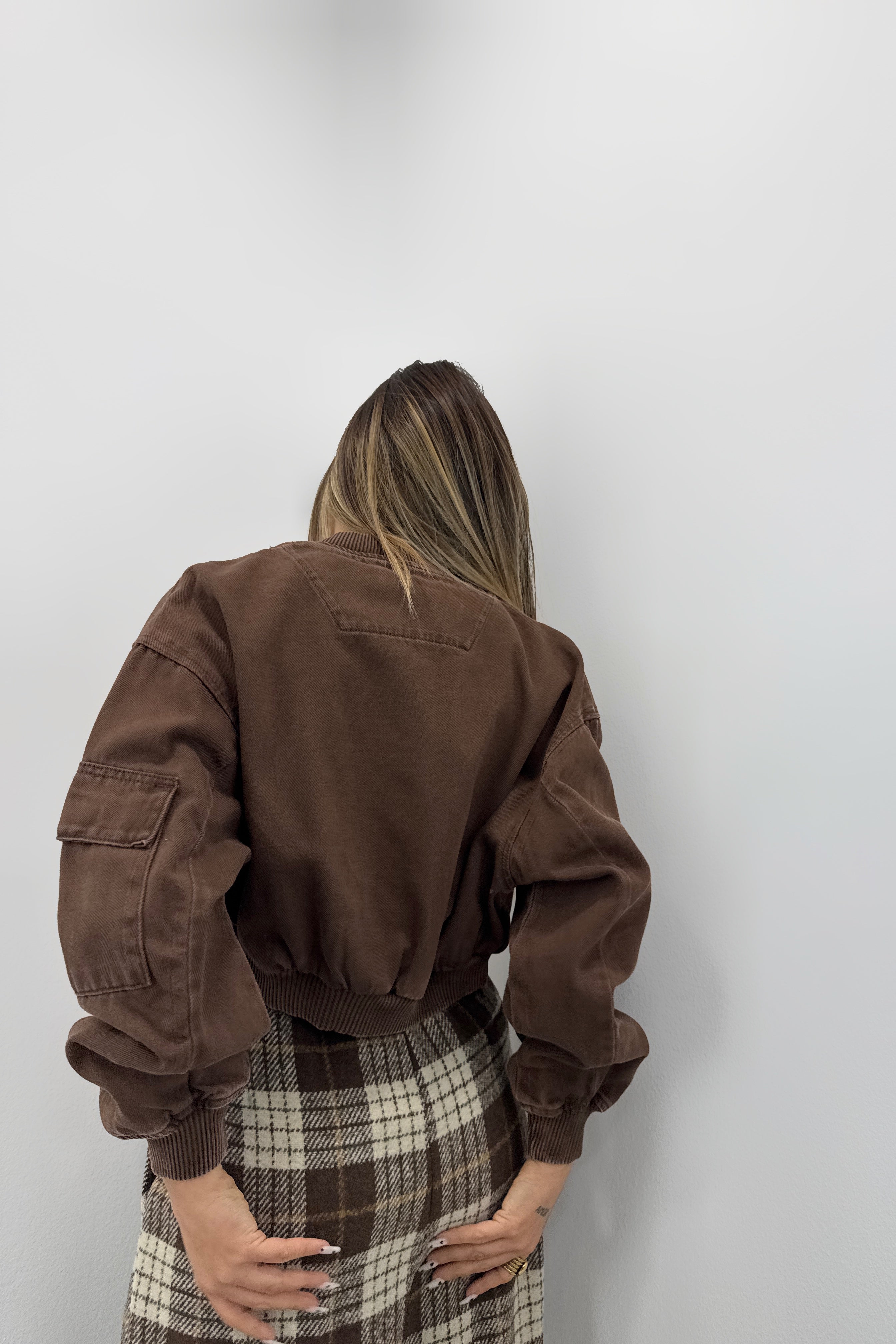 BOMBER CROPPED LUMINA