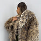 ABRIGO PELO LEOPARDO LUMINA
