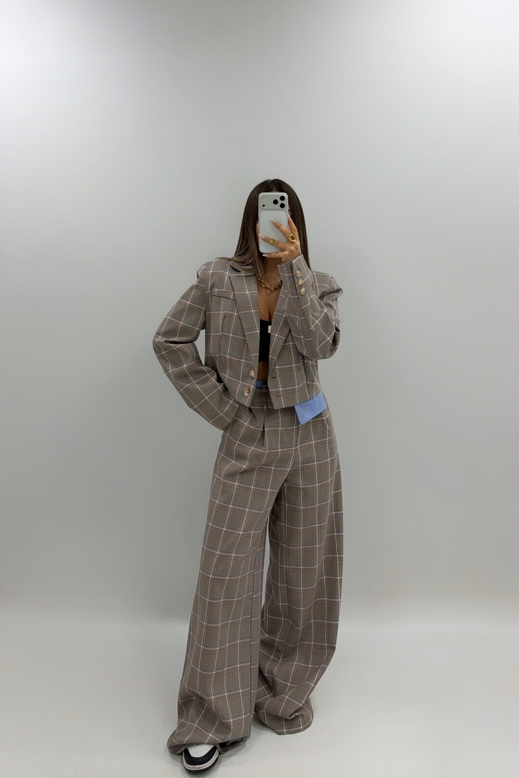 PANTALÓN CUADROS LUMINA