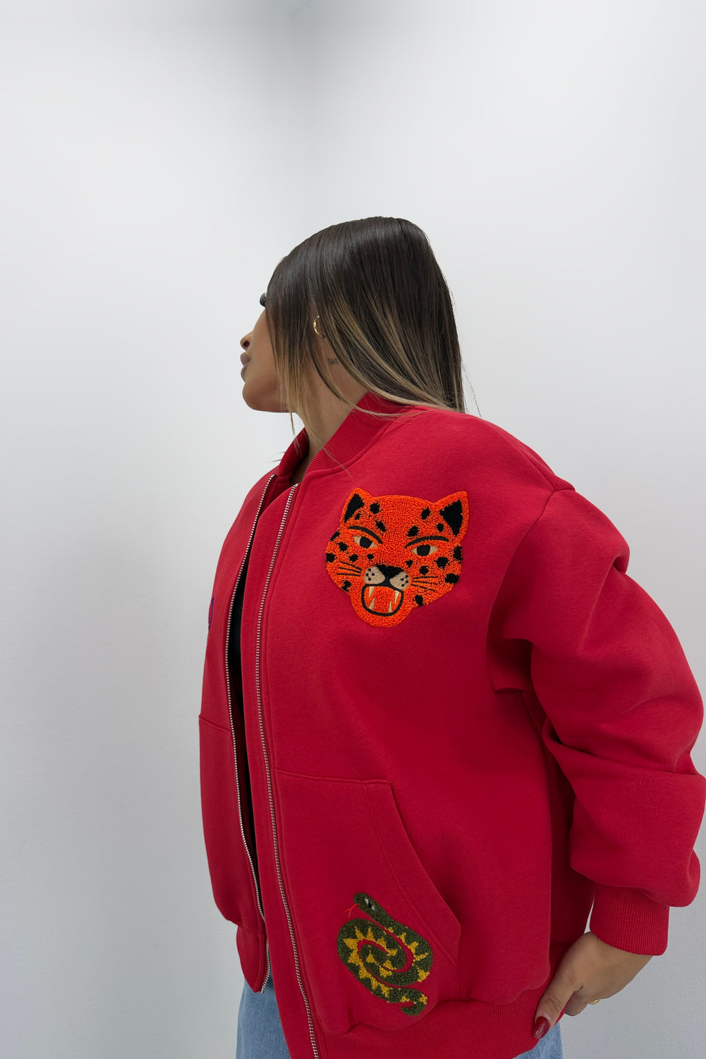 CHAQUETA SUDADERA PARCH LUMINA