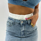 FALDA DENIM CON CALZÓN