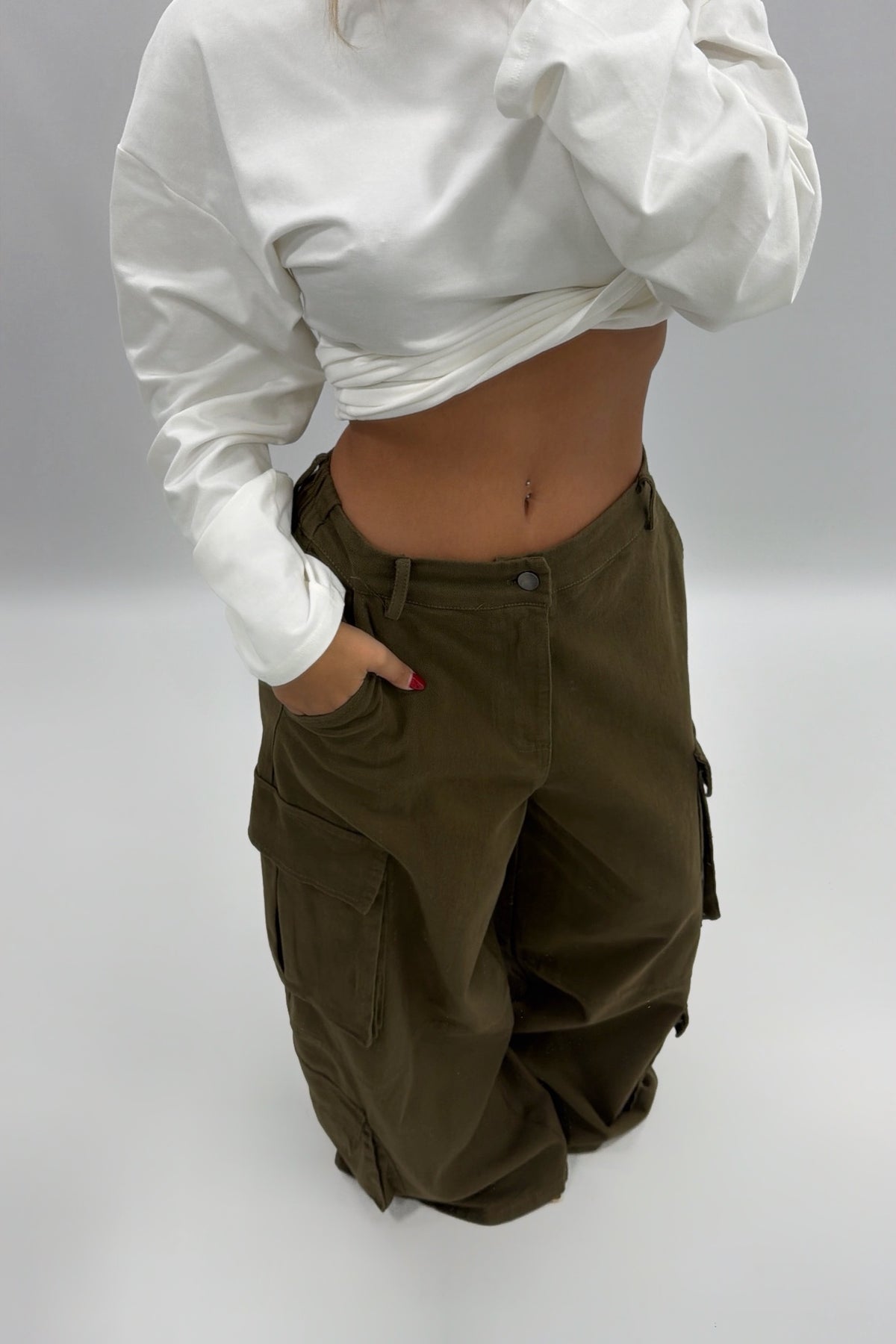 JEANS CARGO LUMINA