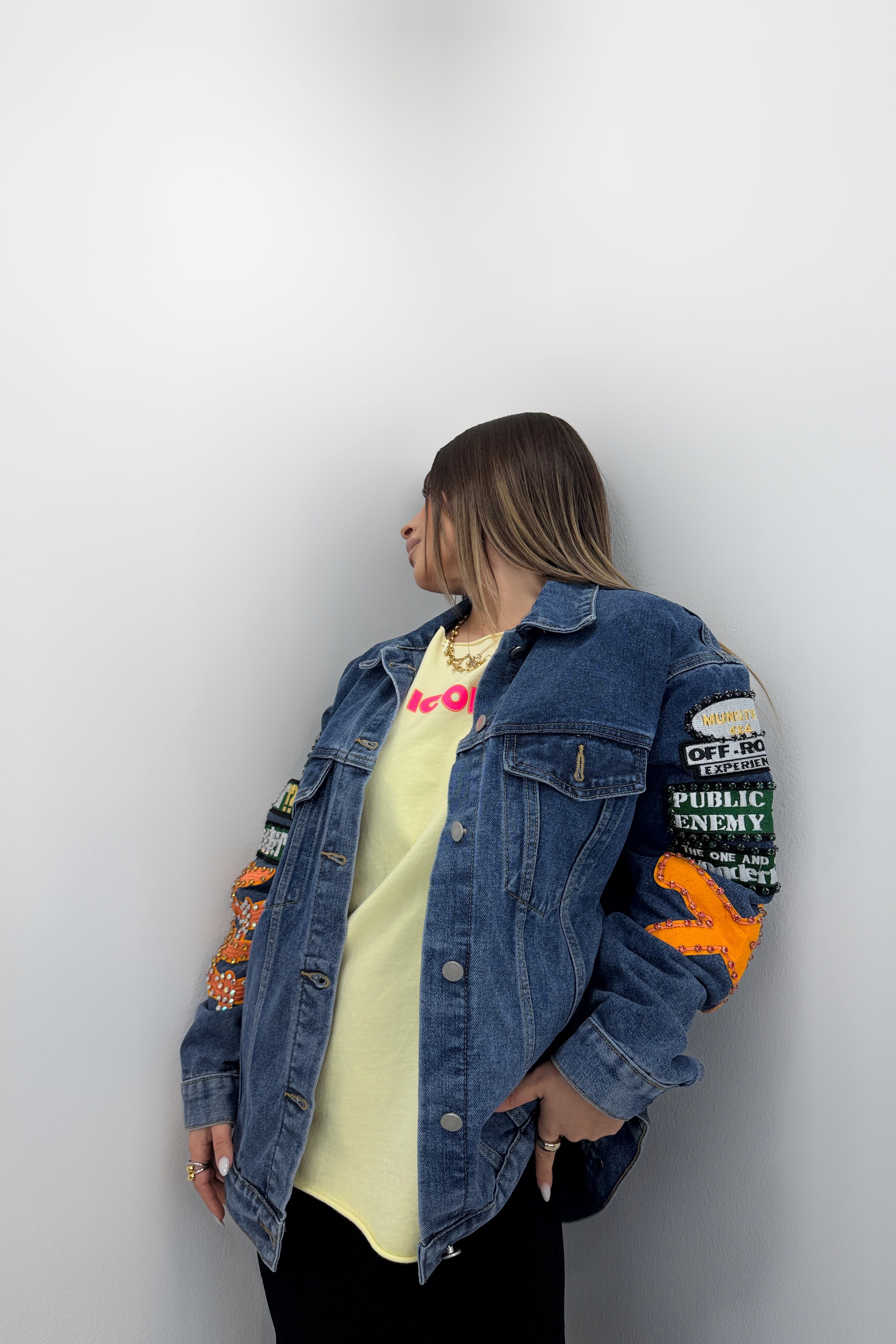 CHAQUETA DENIM TIGER