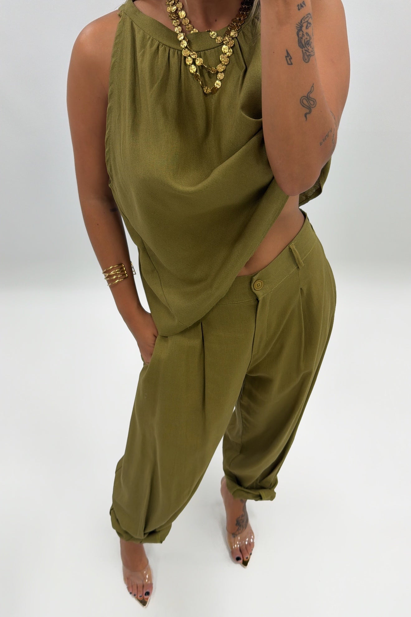 PANTALÓN LINO BAG