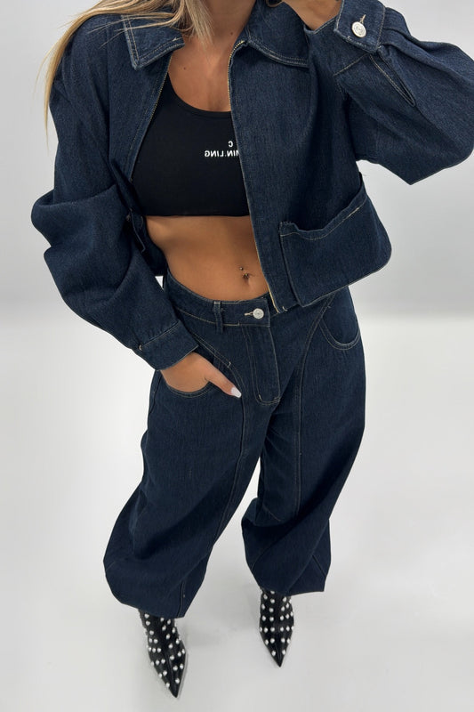 CONJUNTO DENIM KIM