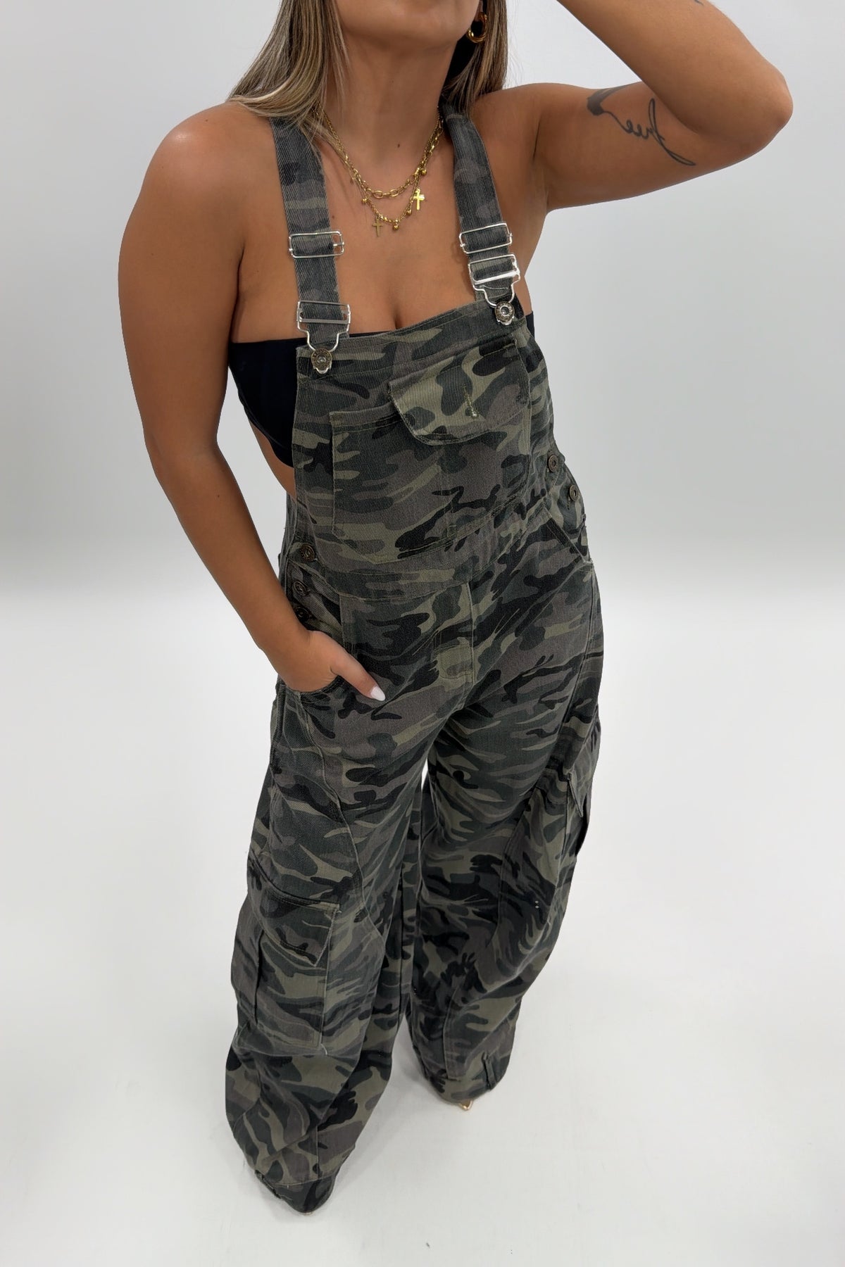 PETO DENIM CAMUFLAJE
