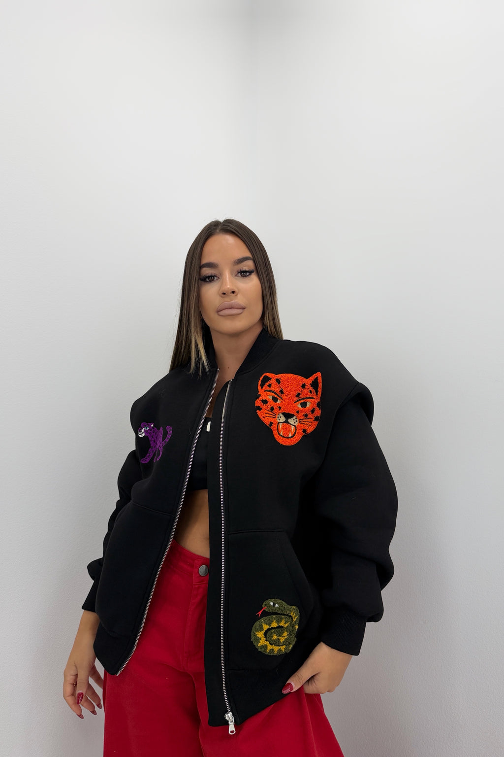 CHAQUETA SUDADERA PARCH LUMINA