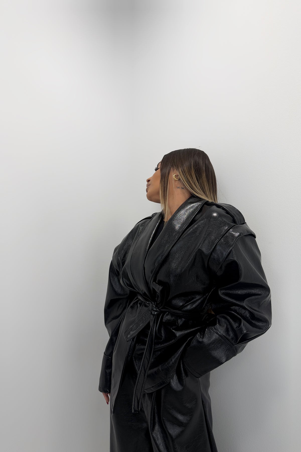 CHAQUETA TRENCH POLIPIEL