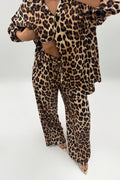 PANTALÓN SATÉN LEOPARD