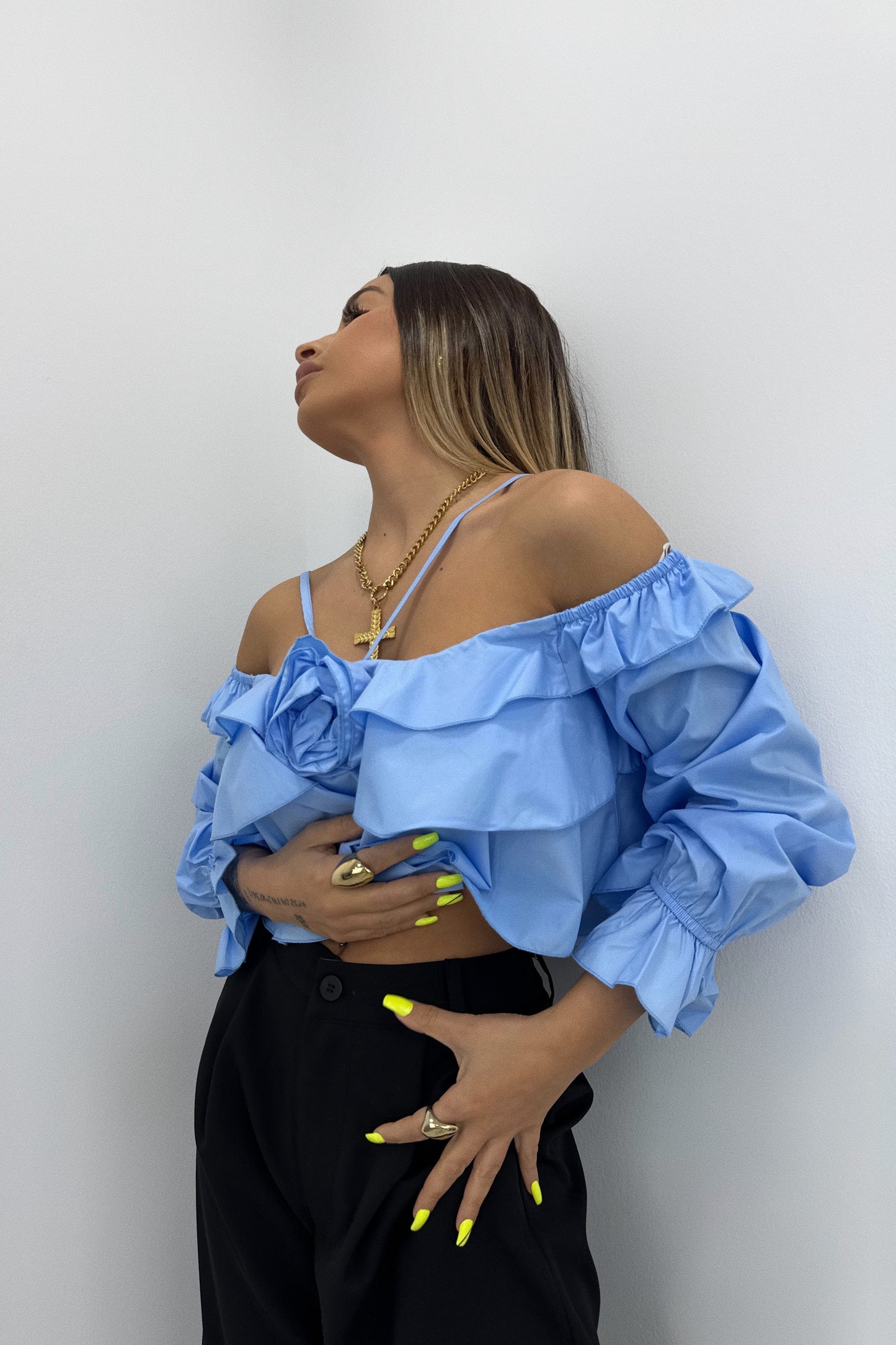 BLUSA ROSE LUMINA