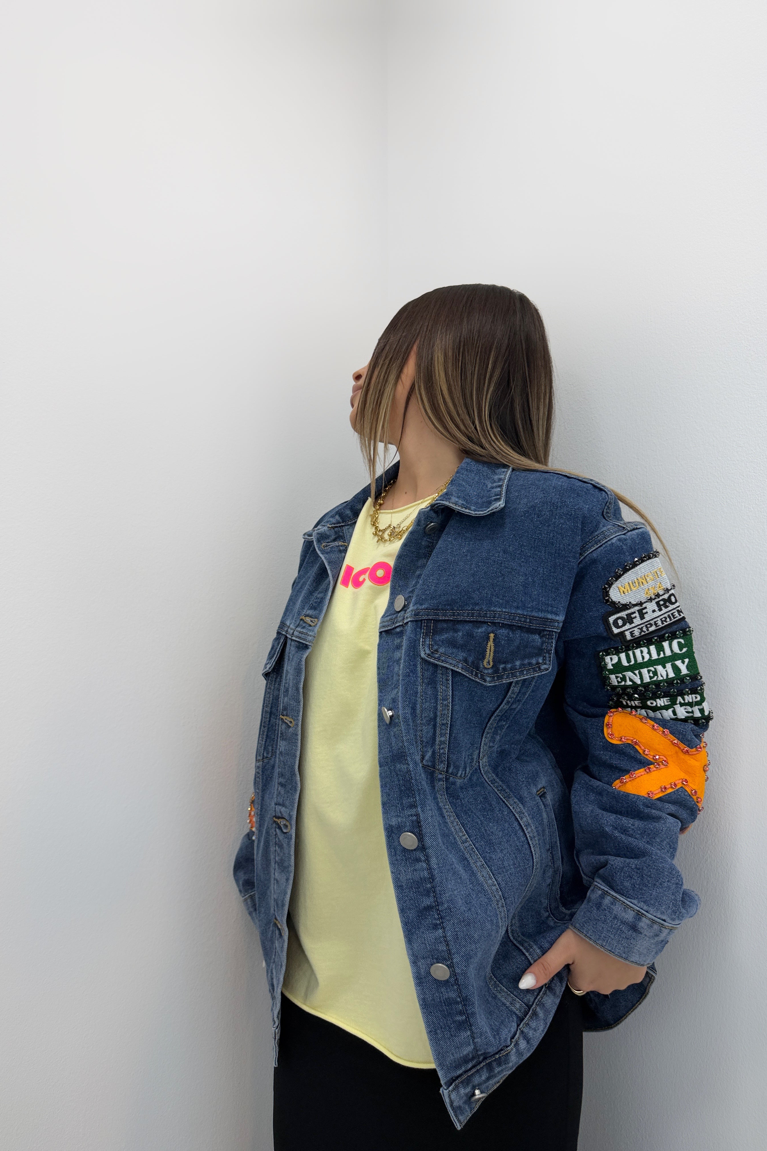 CHAQUETA DENIM TIGER