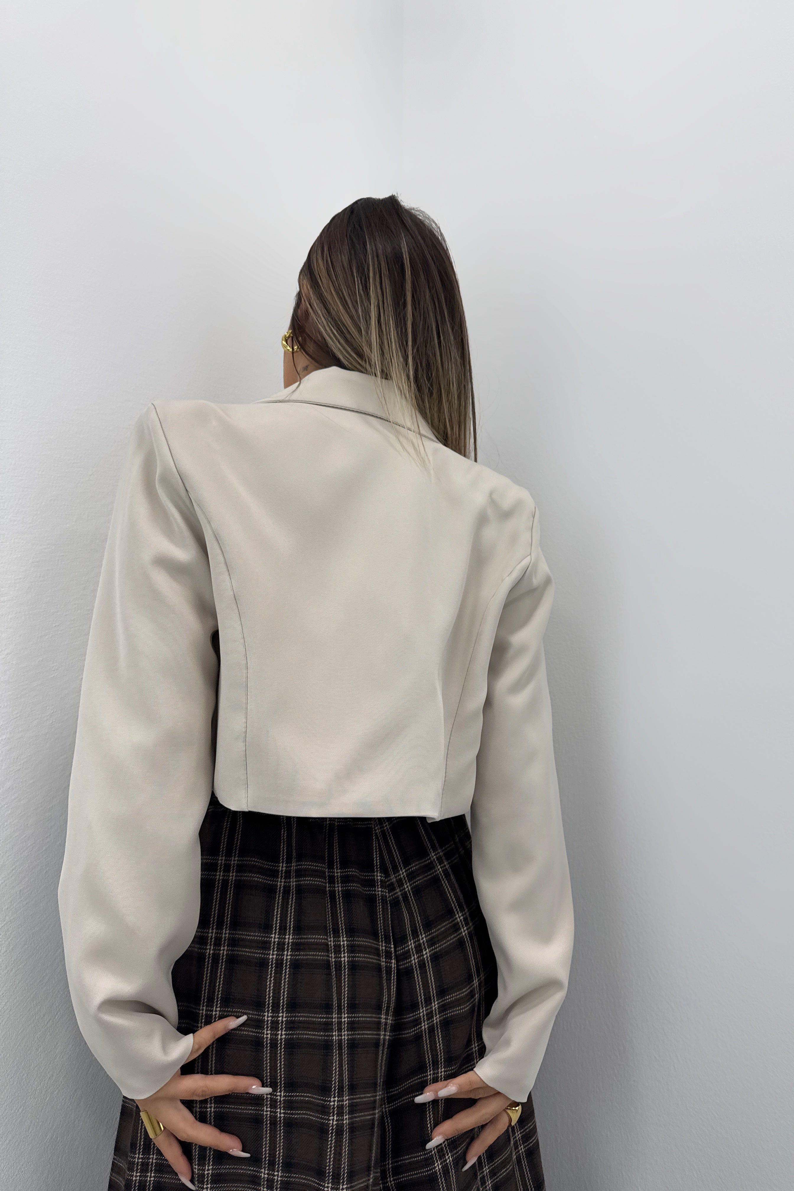 BLAZER BASIC CROPPED