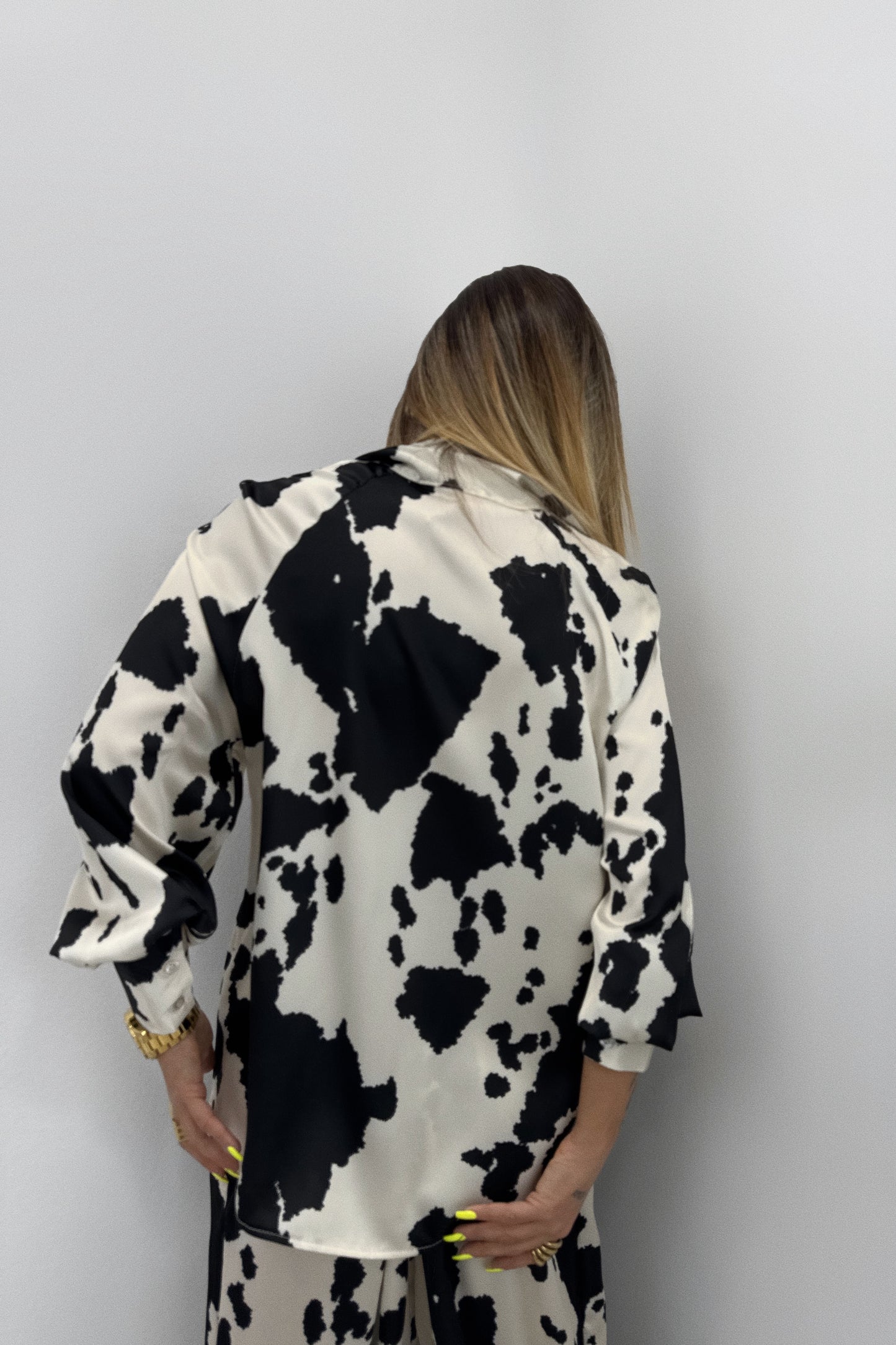 CAMISA SATÉN VAC