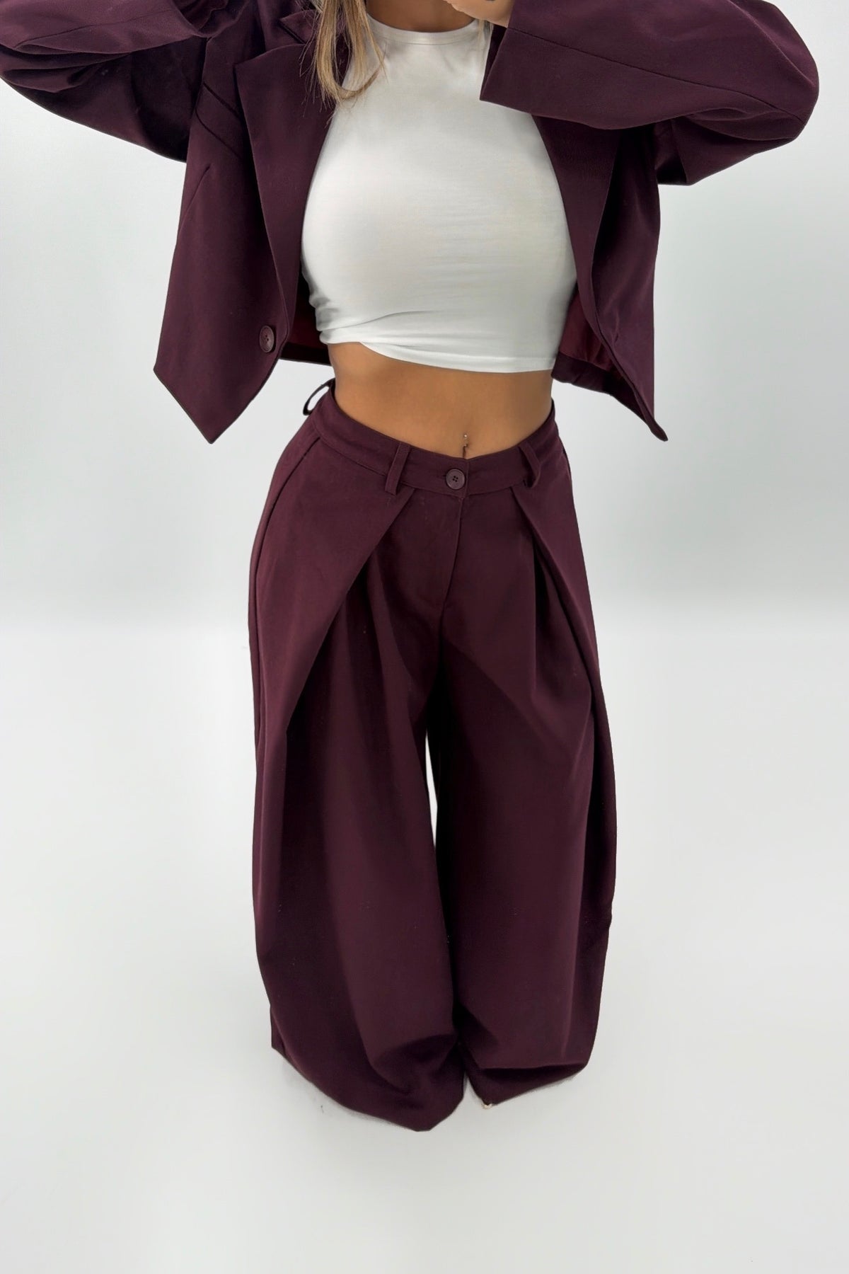 PANTALÓN PLIEGUES BUR
