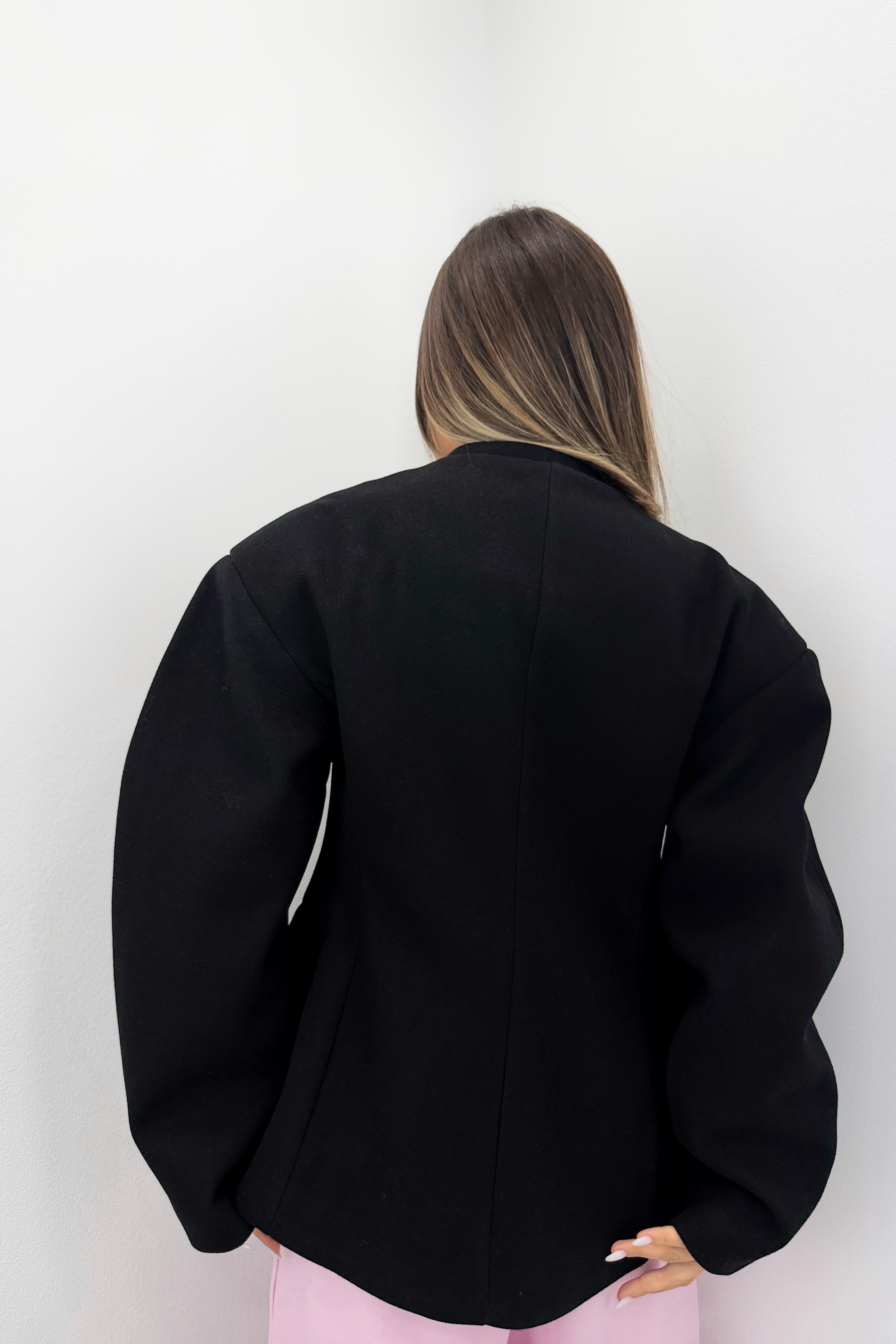 BLAZER MANG ABULLONADA LUMINA