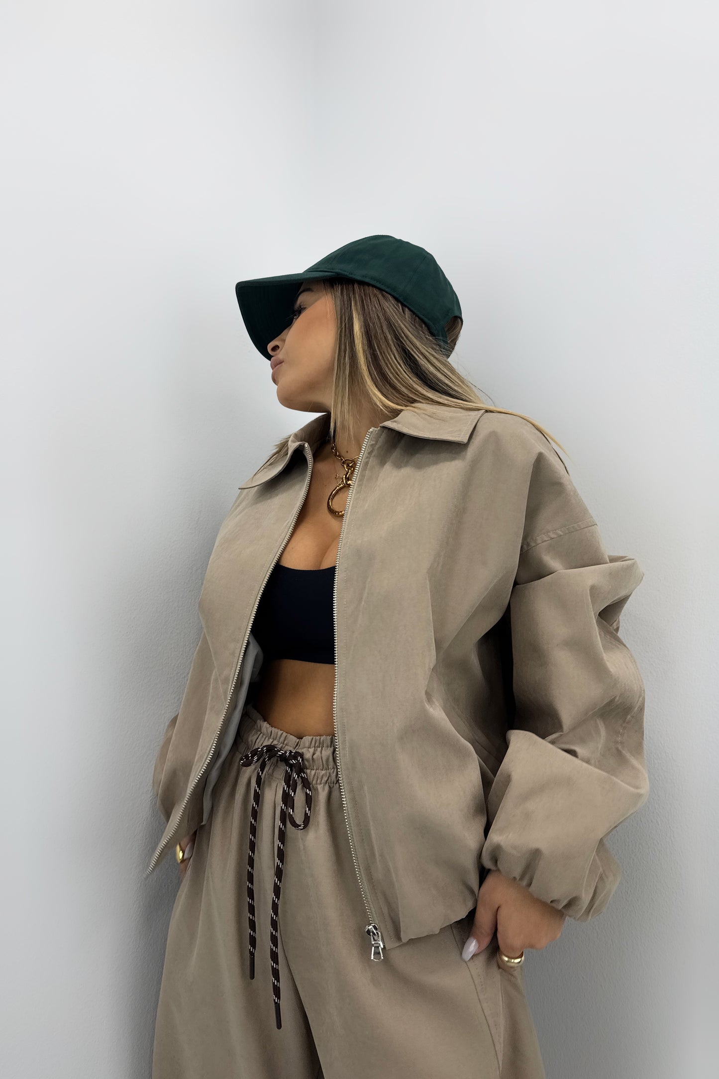 CHAQUETA BOMBER LUMINA