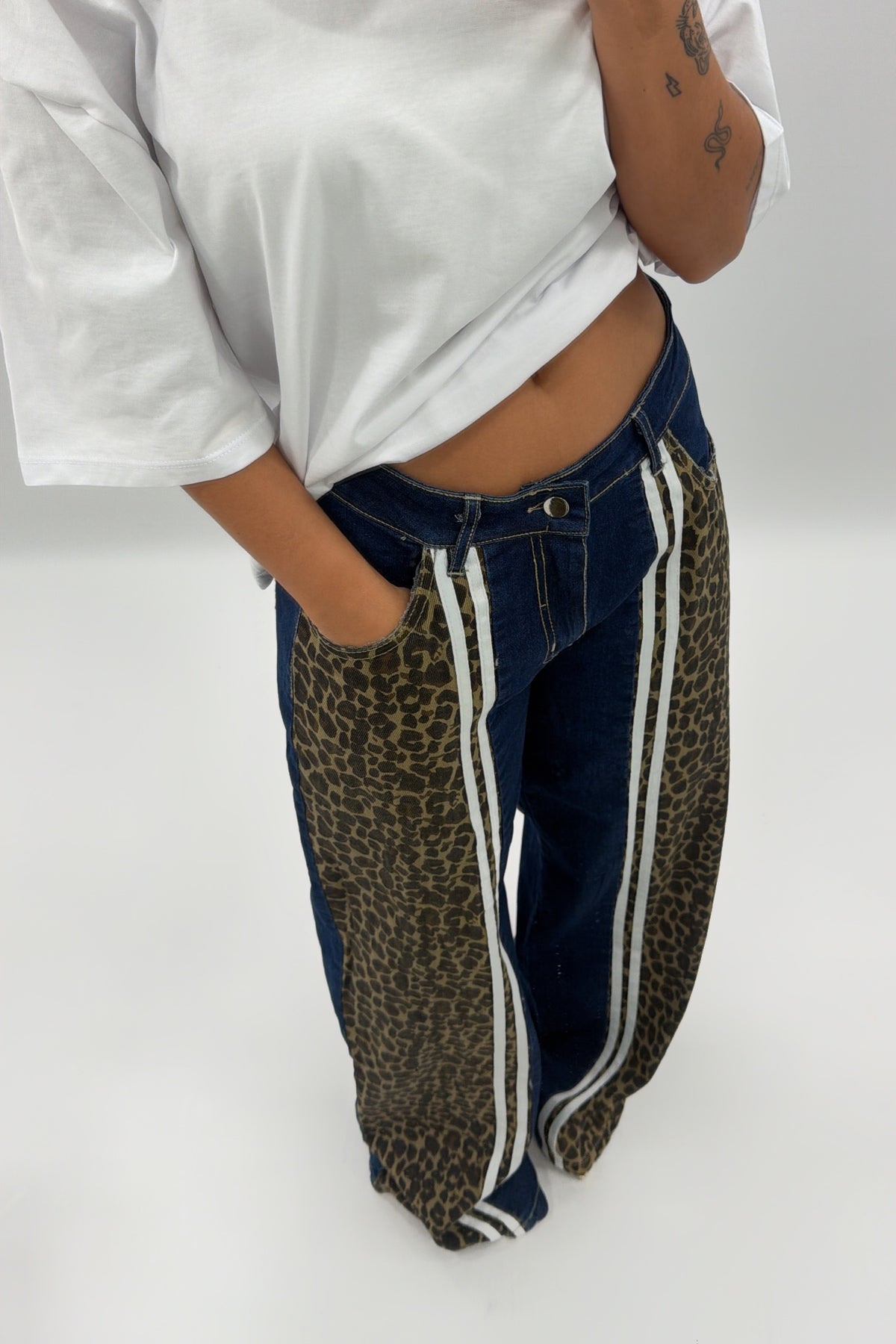 JEANS COMBINADO LEO