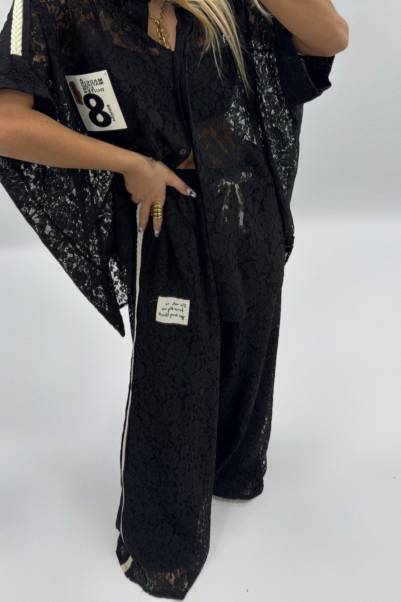 PANTALÓN ENCAJ