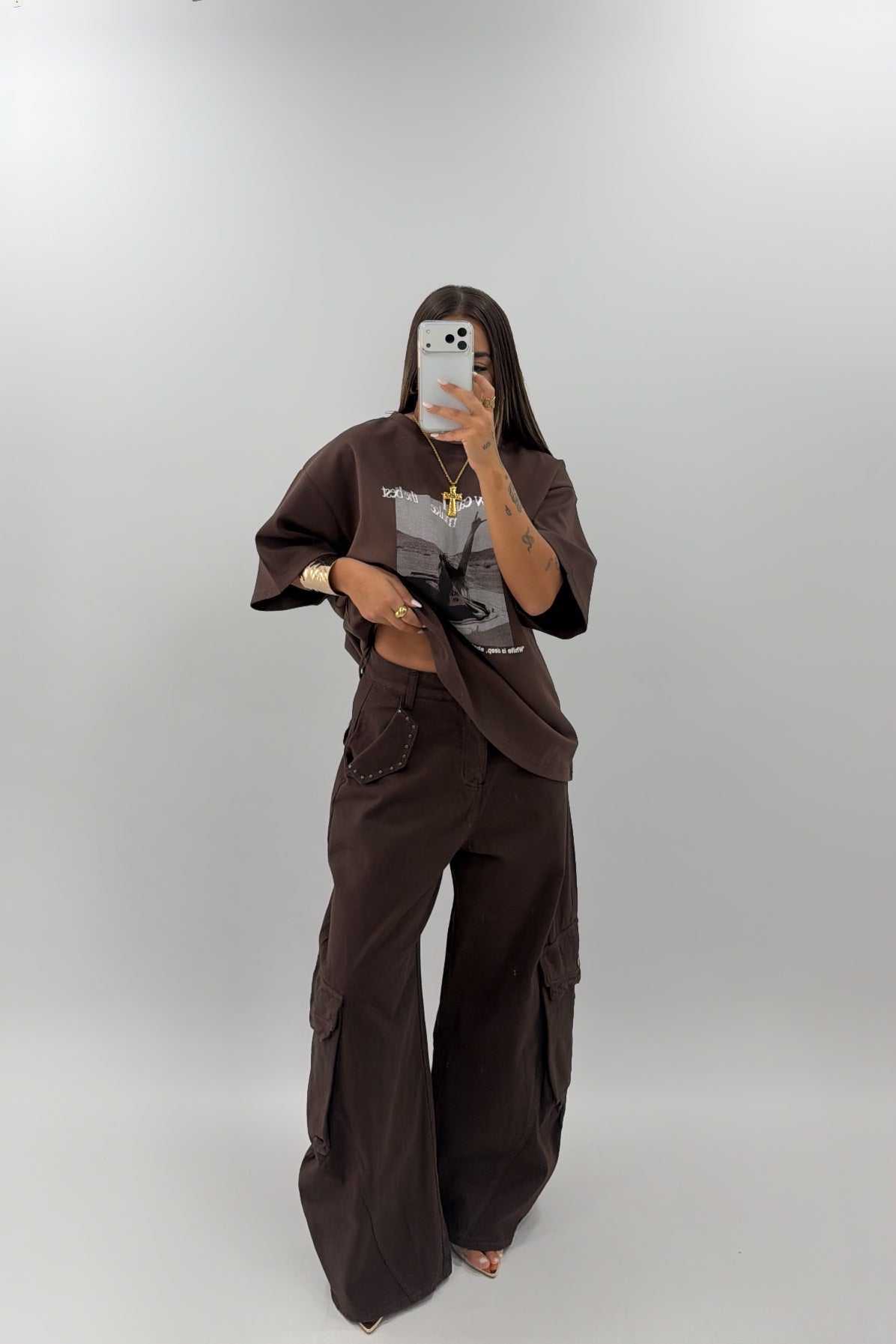 JEANS CARGO TACH