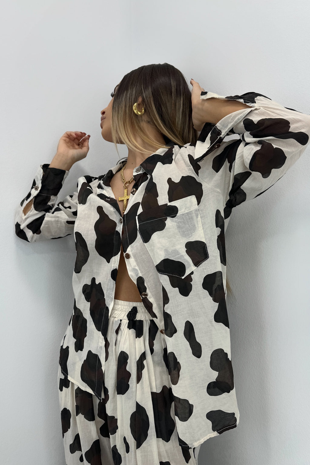 CAMISA FLUIDA VACA LUM