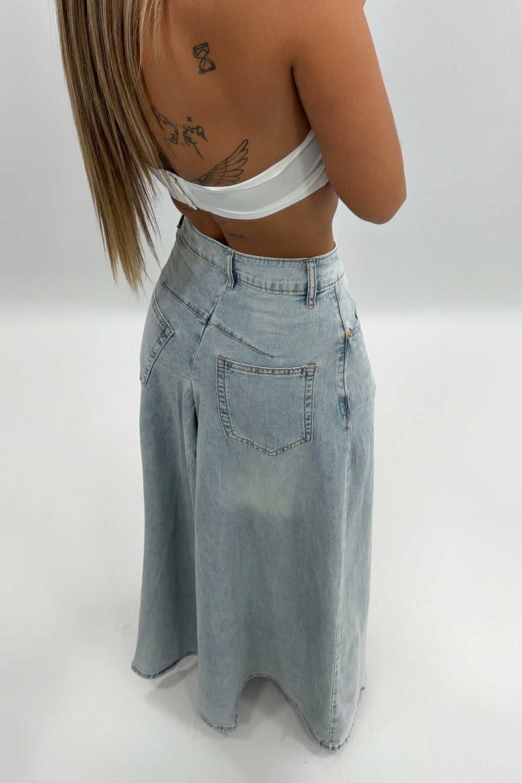 JEANS MAXI PALAZZO