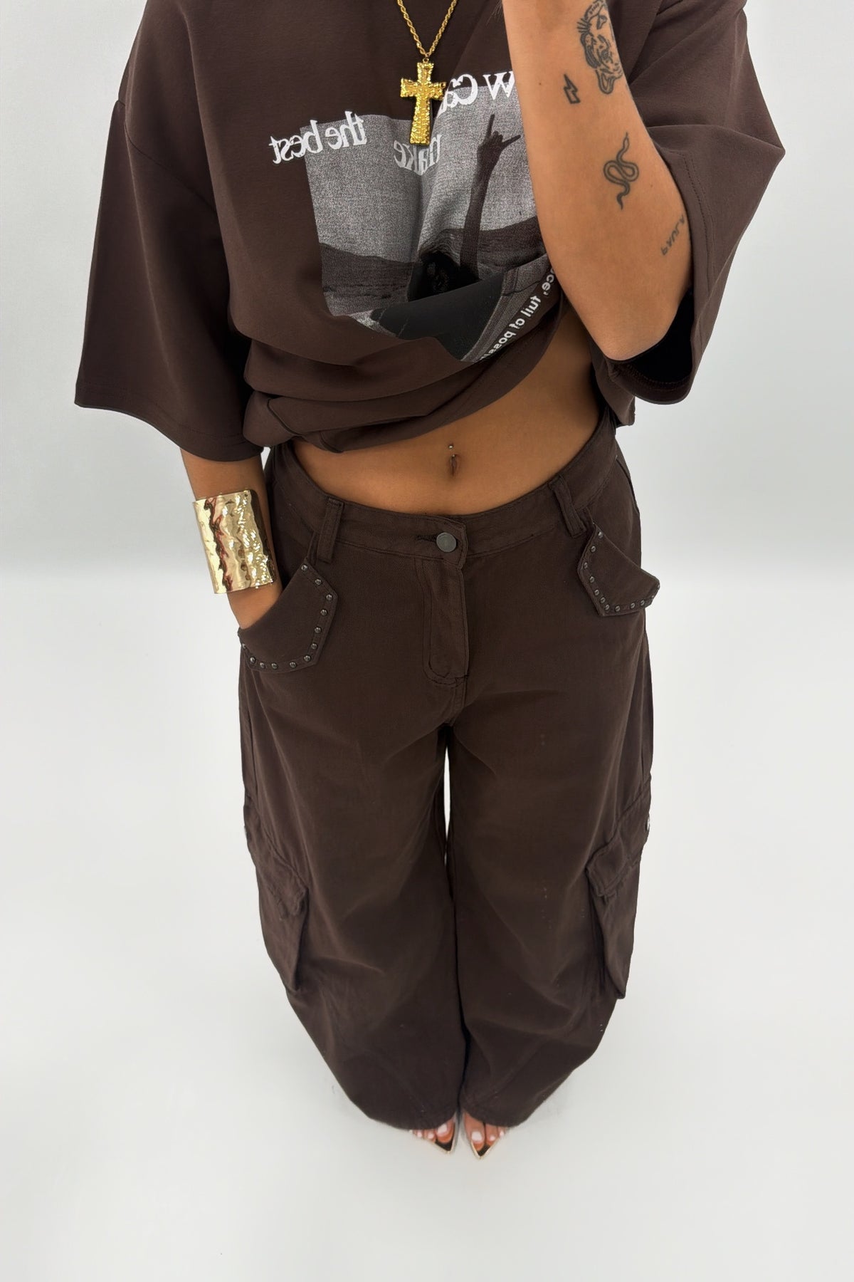 JEANS CARGO TACH