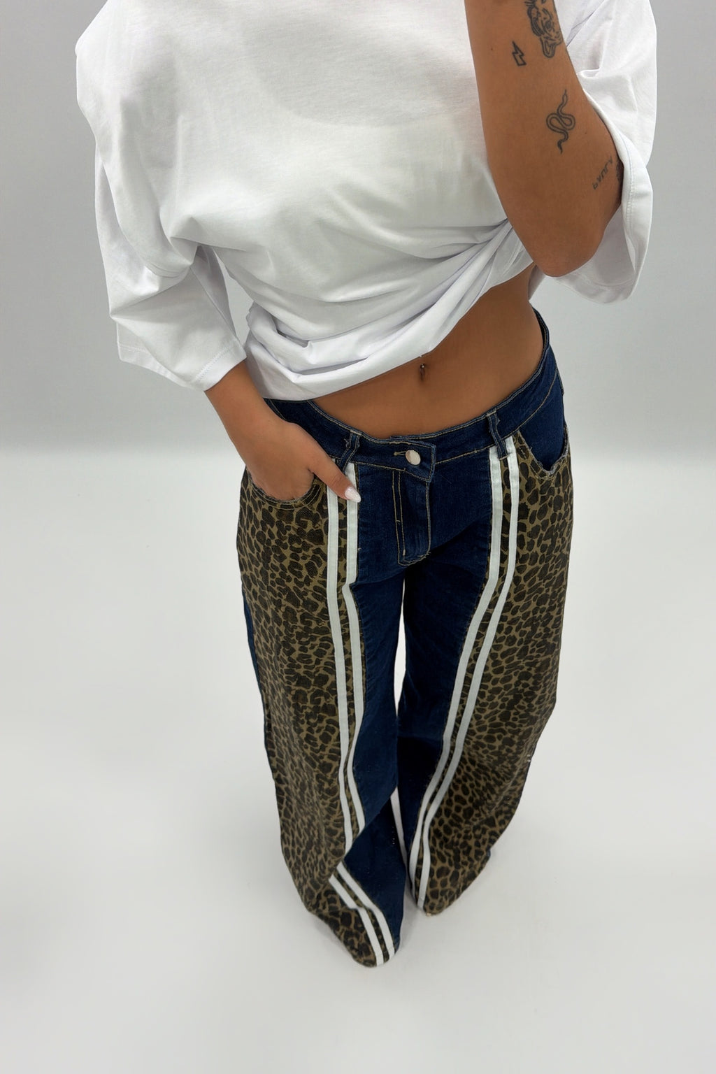 JEANS COMBINADO LEO