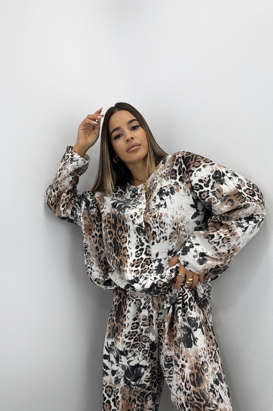 SUDADERA ESTAMPADA PANA