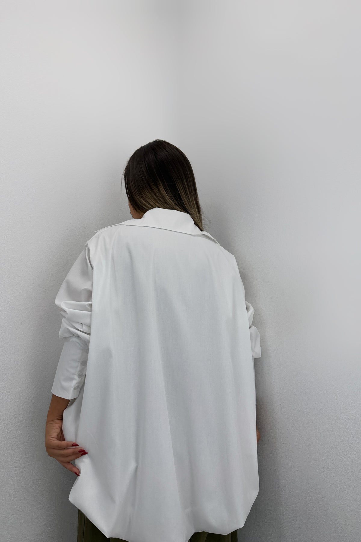 CAMISA ASIMÉTRIC BOMBACH